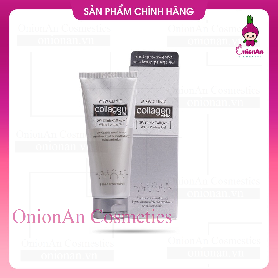 Gel Tẩy Tế Bào Chết 3W Clinic Collagen White Peeling